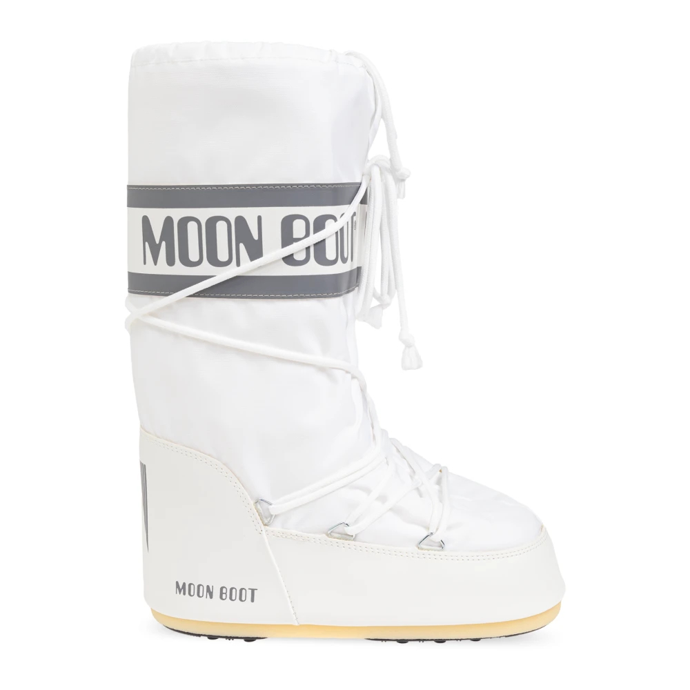 Moon Boot Women's White Winter Boots Size 9 Uk
