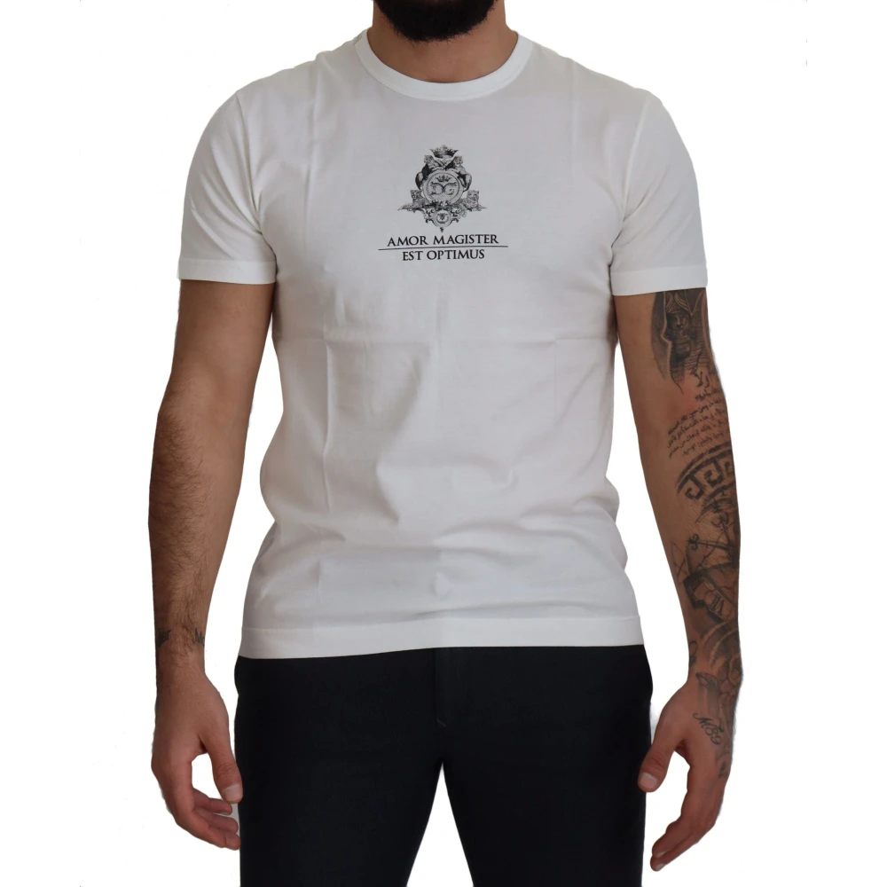 Dolce & Gabbana Men's White T-Shirts 3XL