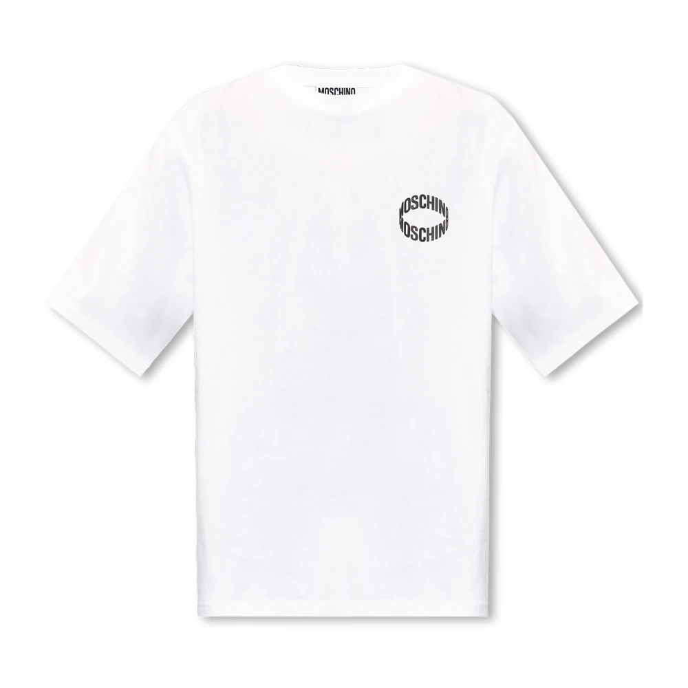 Moschino Men's White T-Shirts Large