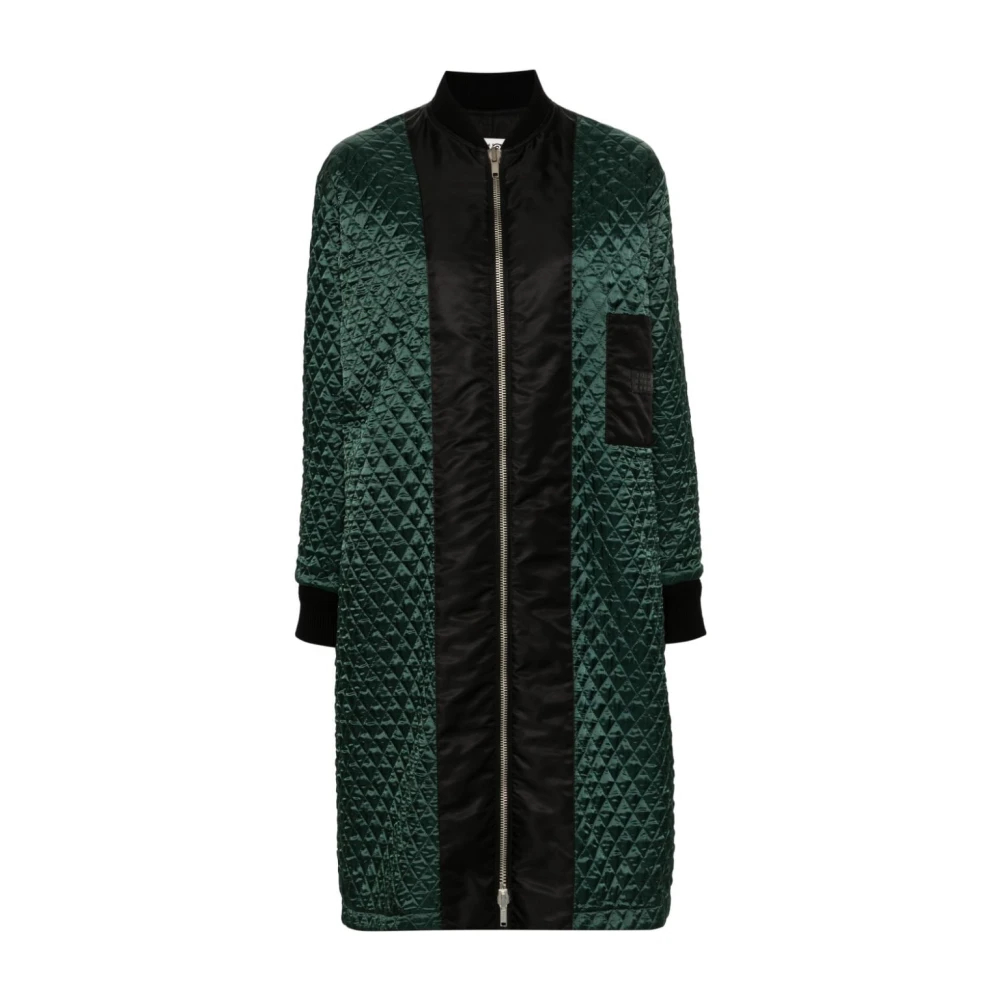 Mm6 Maison Margiela Women's Green Parkas 2XS