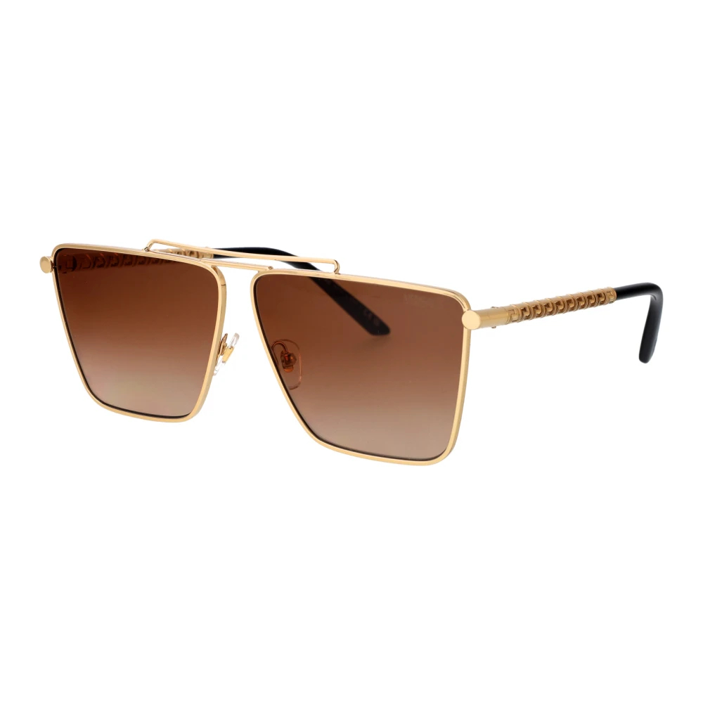 Versace Men's Yellow Sunglasses Medium