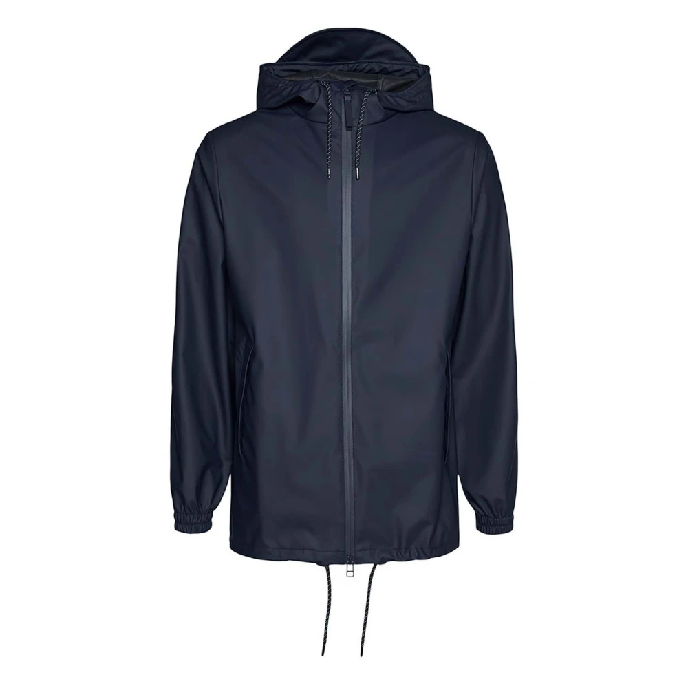 Rains Men's Blue Rain Jackets Medium
