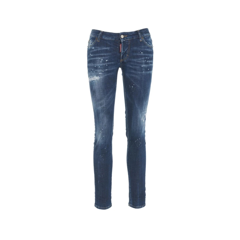 Dsquared2 Women's Blue Slim-Fit Jeans 2XS