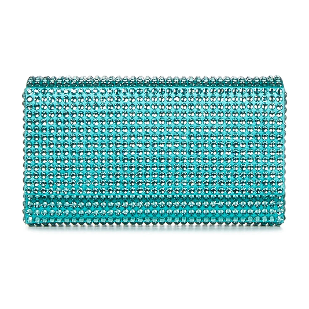 Amina Muaddi Women's Green Cross Body Bags