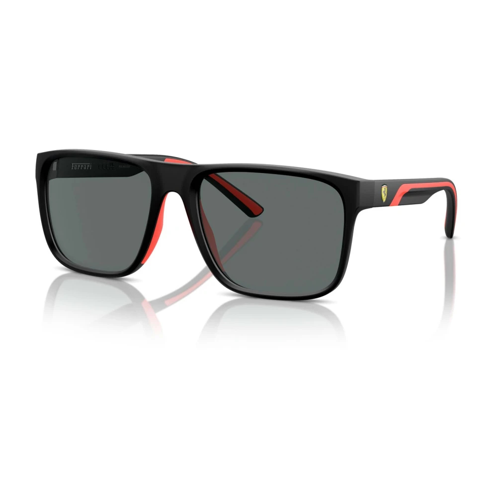 Ferrari Men's Black Sunglasses Medium