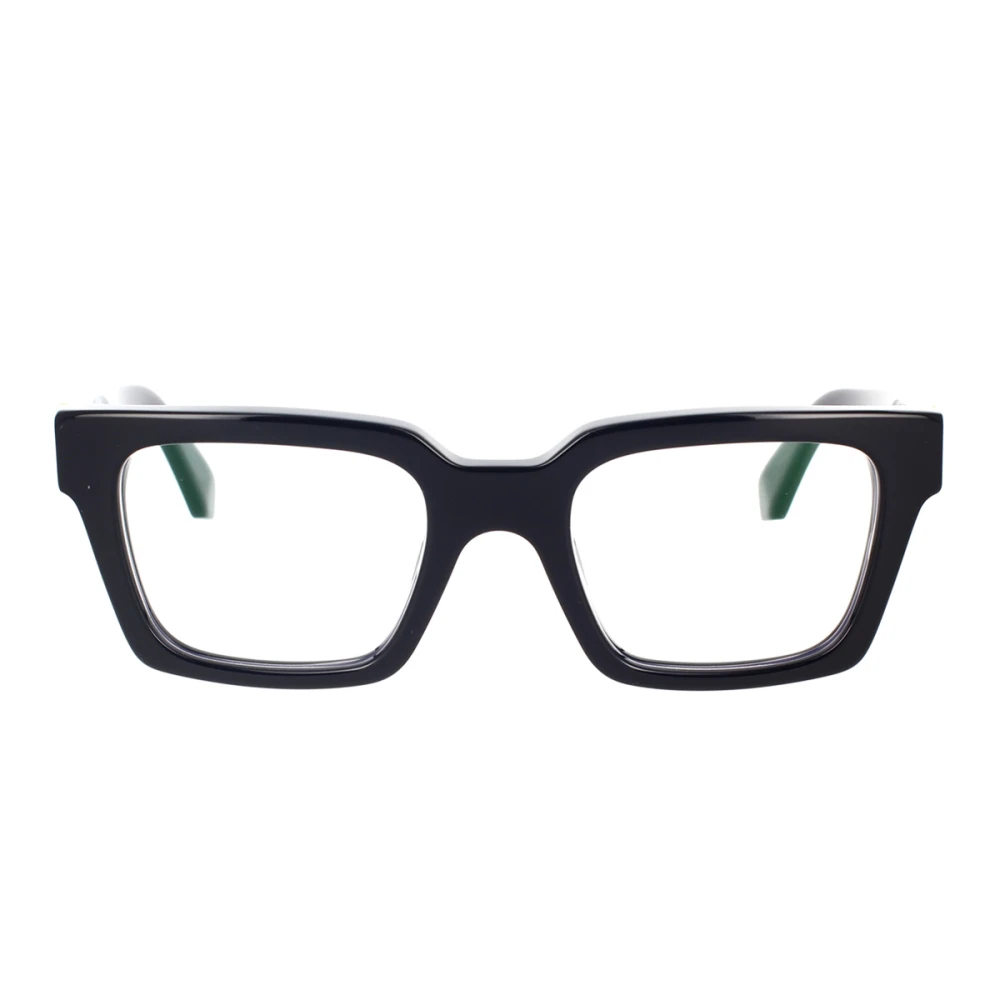 Off White Unisex Black Glasses Medium