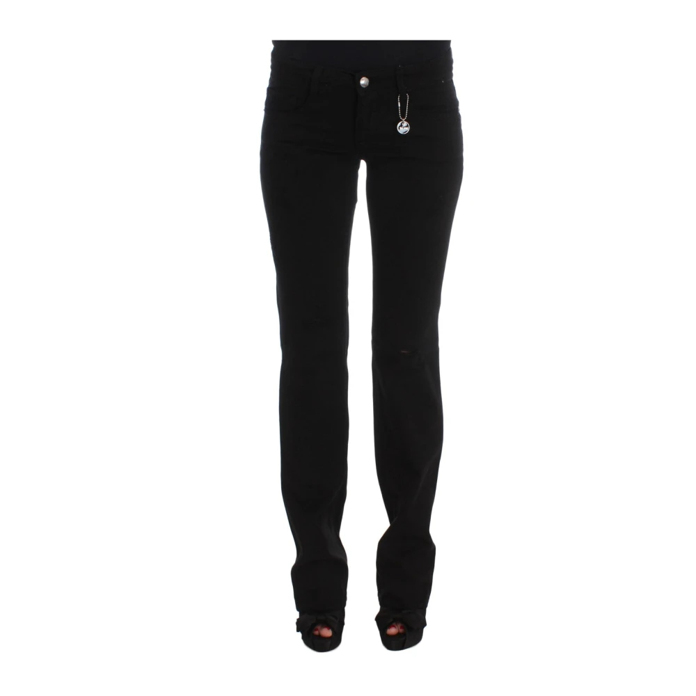 Costume National Women's Black Slim-Fit Jeans W29