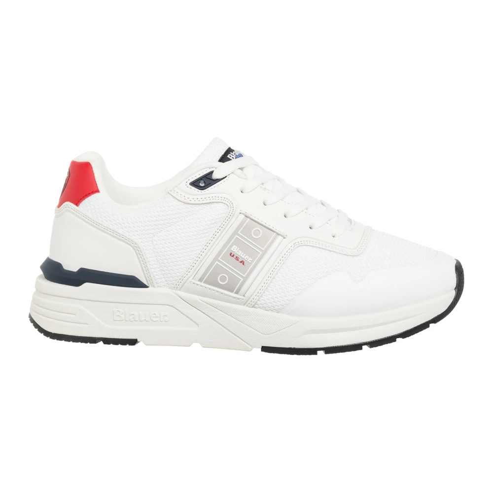 Blauer Men's White Sneakers Size 9 Uk