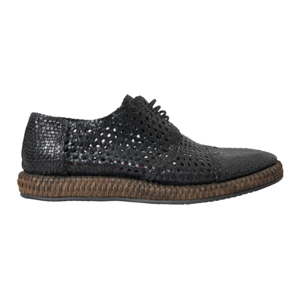 Dolce & Gabbana Men's Black Laced Shoes Size 6 Uk