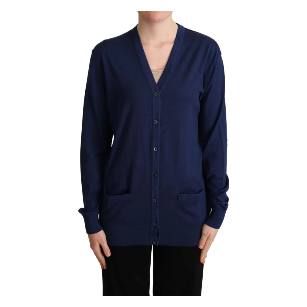 Dolce & Gabbana Women's Blue Cardigans 2XS