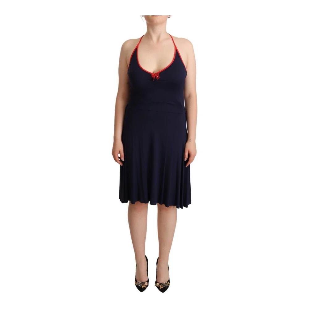 Roccobarocco Women's Blue Midi Dresses Medium
