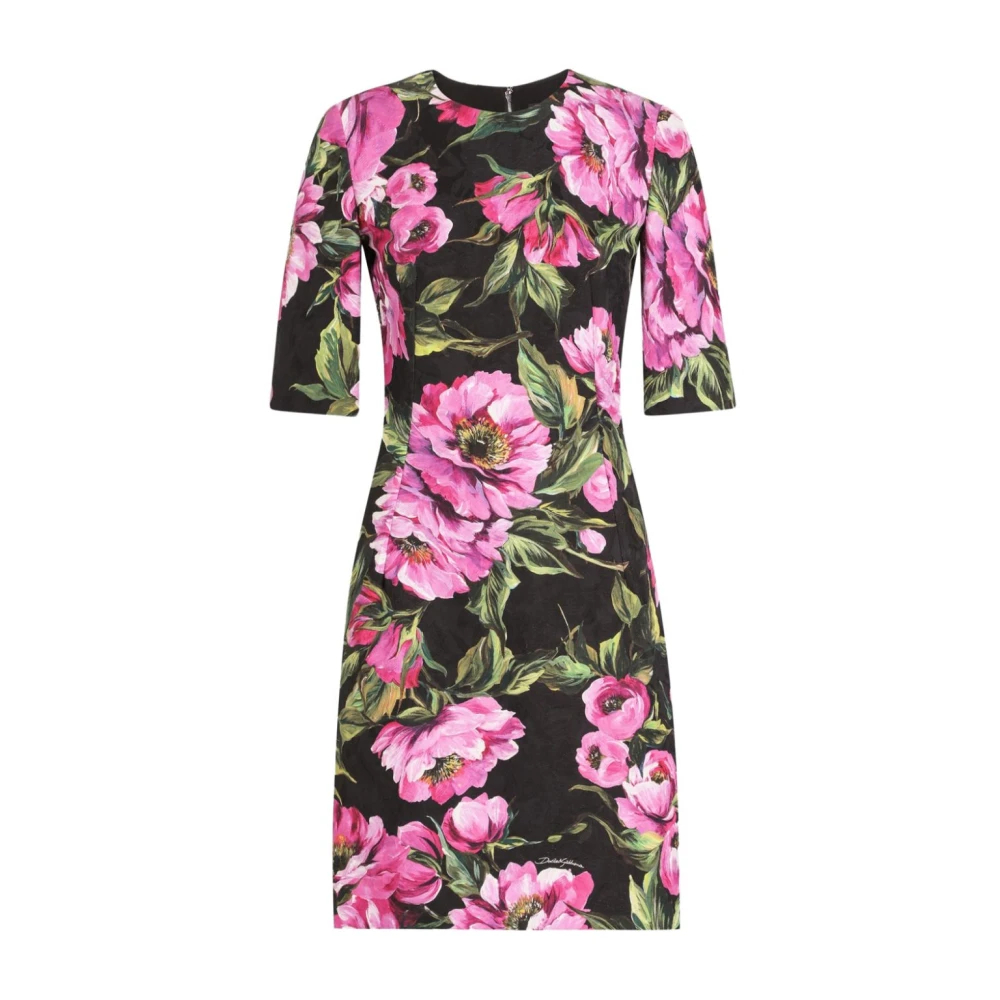 Dolce & Gabbana Women's Multicolor Short Dresses 2XL