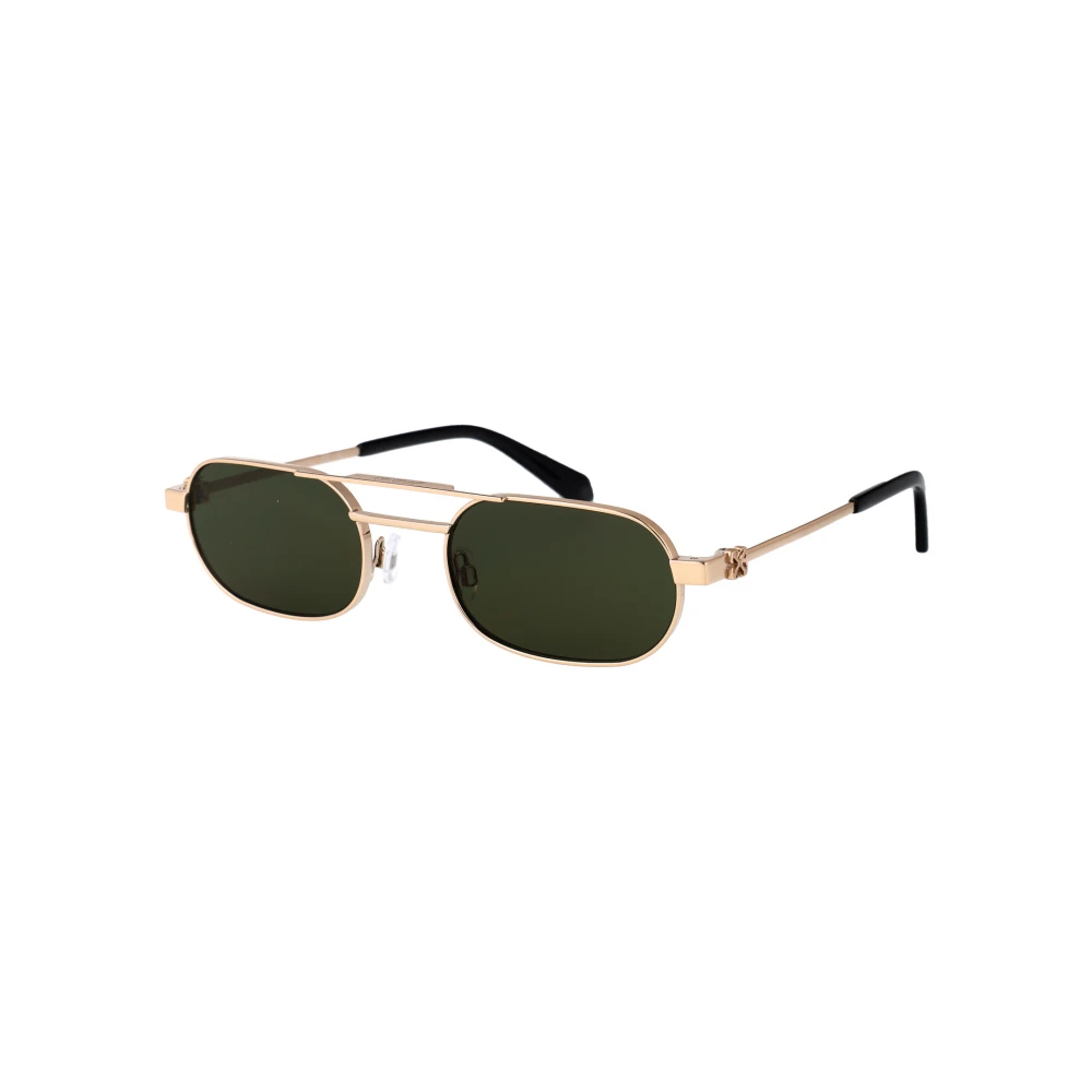 Off White Unisex Yellow Sunglasses Medium