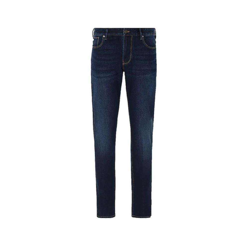 Emporio Armani Men's Blue Slim-Fit Jeans W34