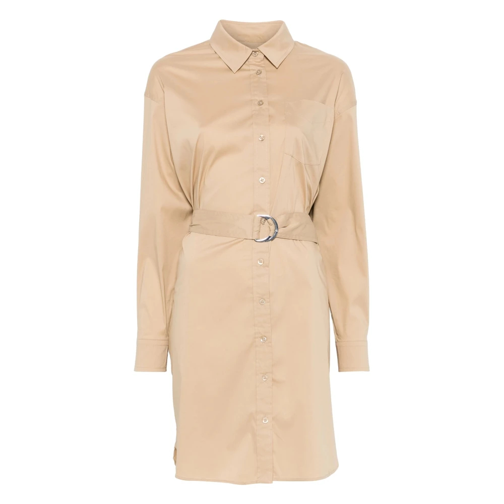 Ralph Lauren Women's Beige Shirt Dresses Extra Small