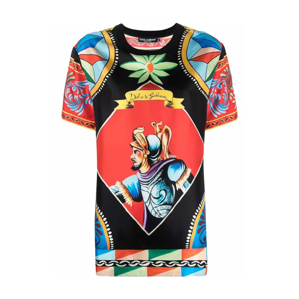 Dolce & Gabbana Women's Multicolor T-Shirts 2XS