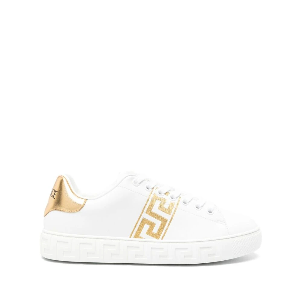 Versace Women's White Sneakers Size 4 Uk