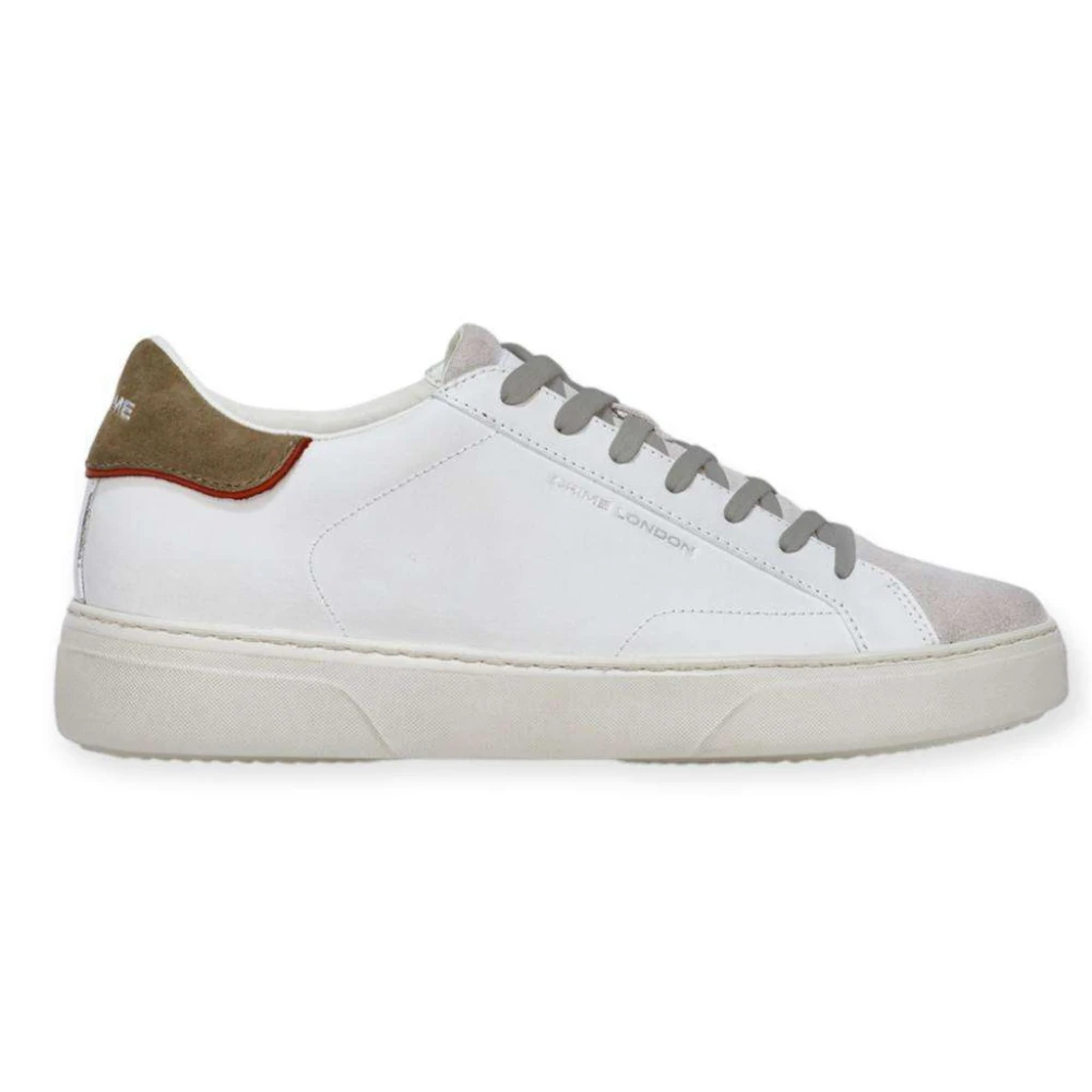 Crime London Men's White Sneakers Size 7 Uk