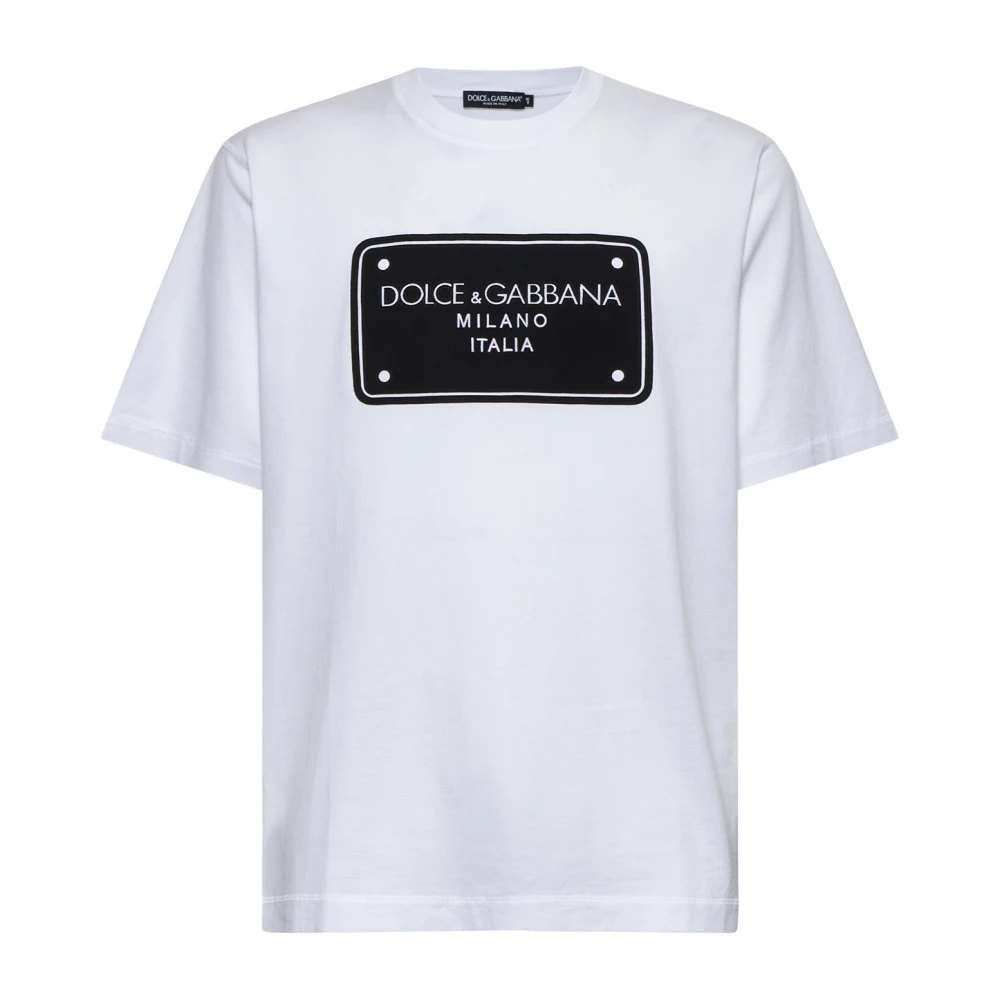 Dolce & Gabbana Men's White T-Shirts Medium