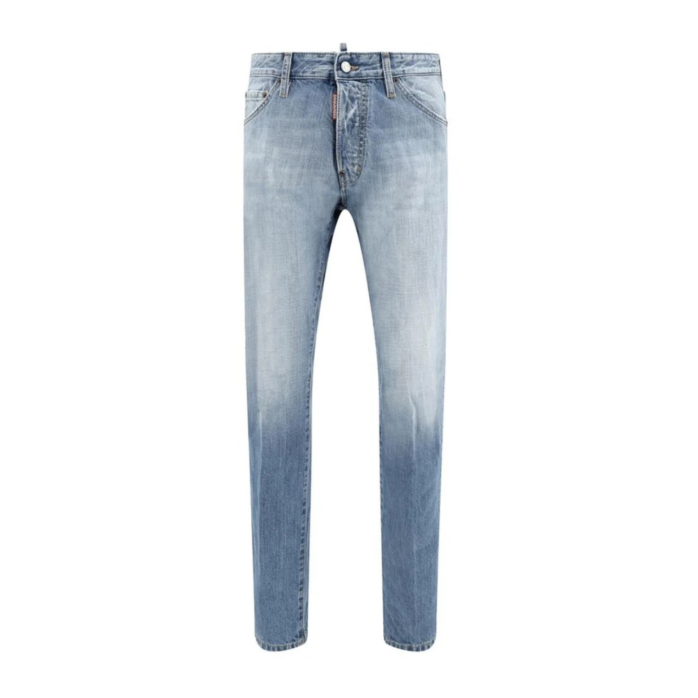 Dsquared2 Men's Blue Slim-Fit Jeans Medium