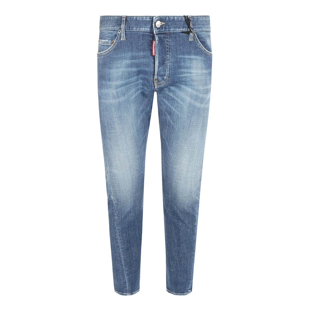 Dsquared2 Men's Blue Slim-Fit Jeans Medium