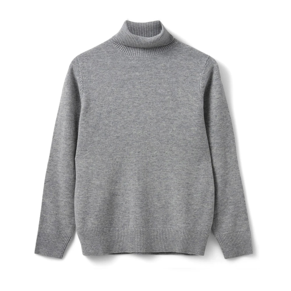 Sofie Schnoor Women's Gray Turtlenecks Small
