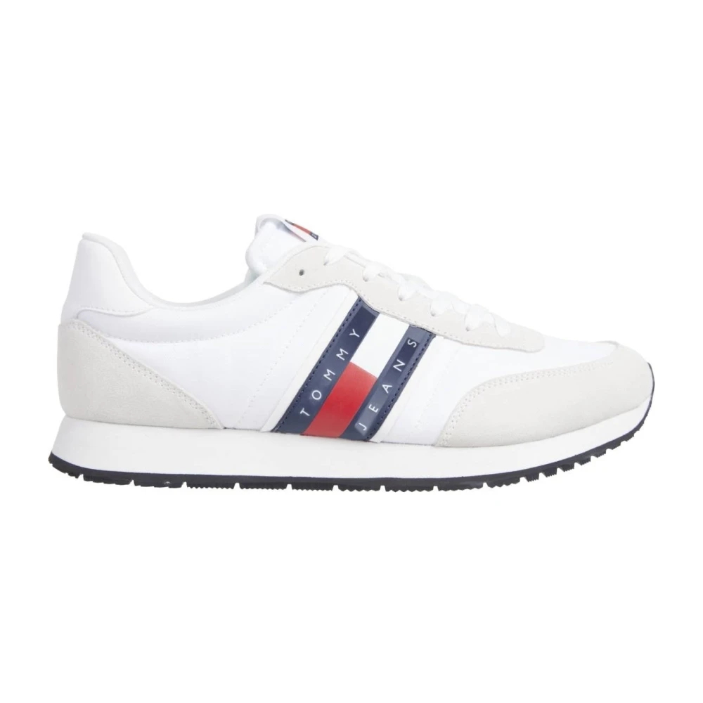 Tommy Jeans Men's White Sneakers Size 8 Uk