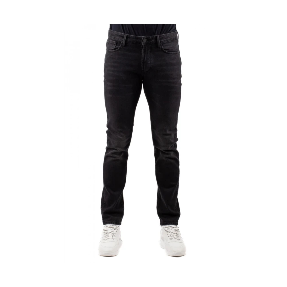 Emporio Armani Men's Black Slim-Fit Jeans W38