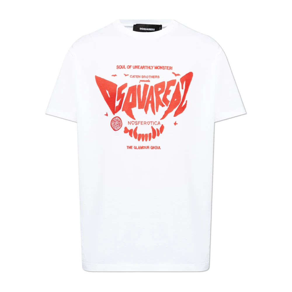 Dsquared2 Men's White T-Shirts 3XL
