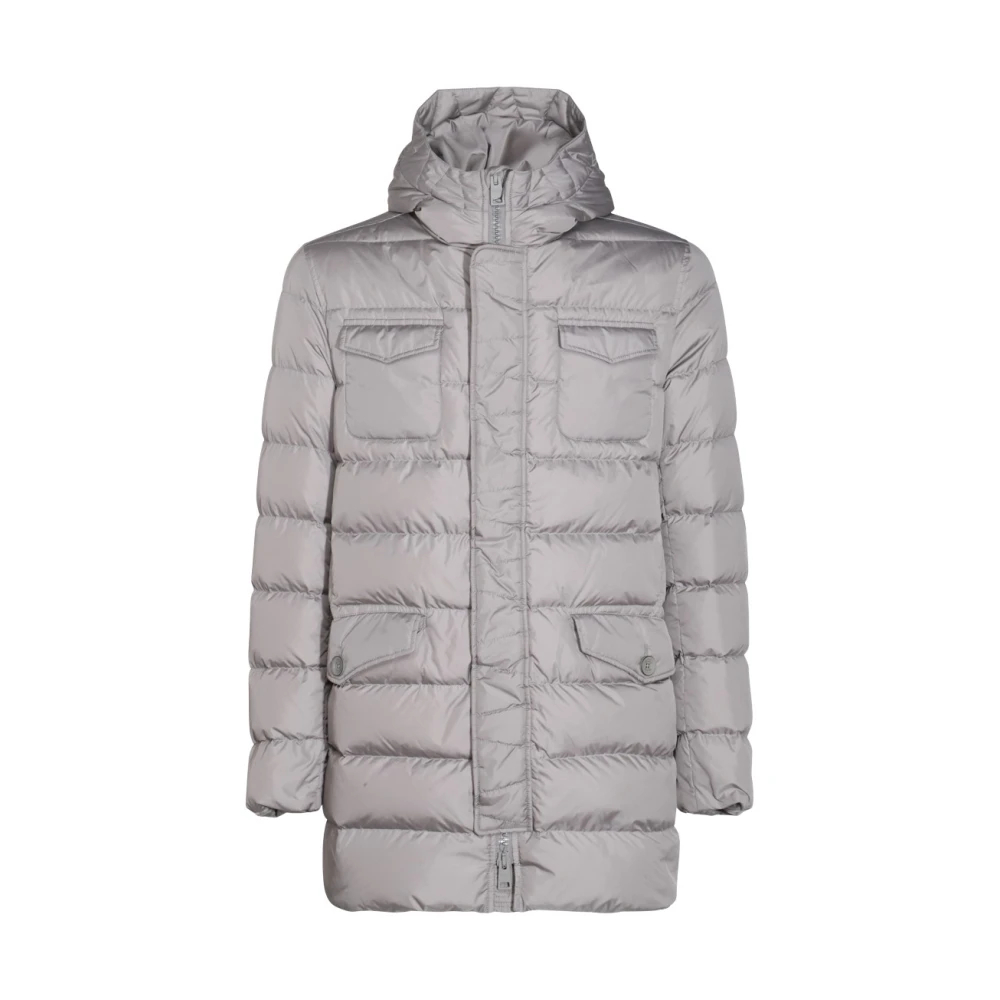 Herno Men's Gray Down Coats Small