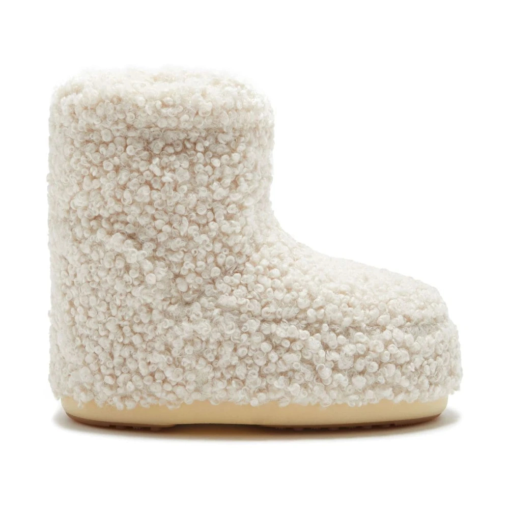 Moon Boot Women's White Winter Boots Size 9 Uk