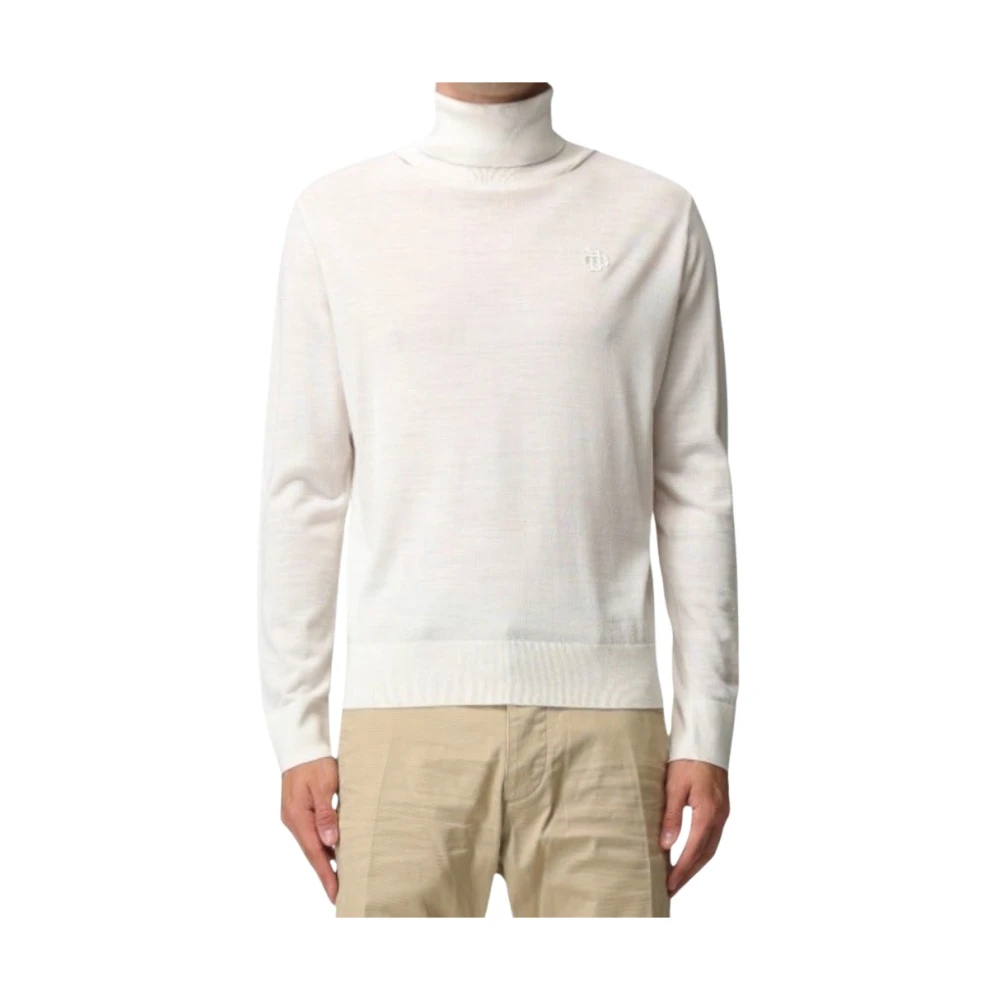Dsquared2 Men's White Turtlenecks Medium
