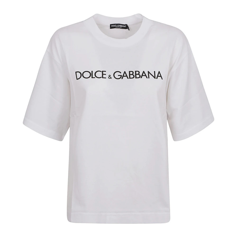 Dolce & Gabbana Women's White T-Shirts Small