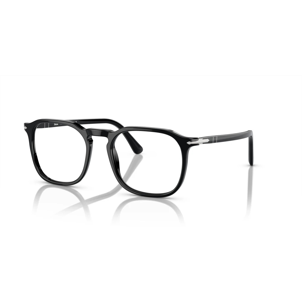 Persol Unisex Black Glasses Medium