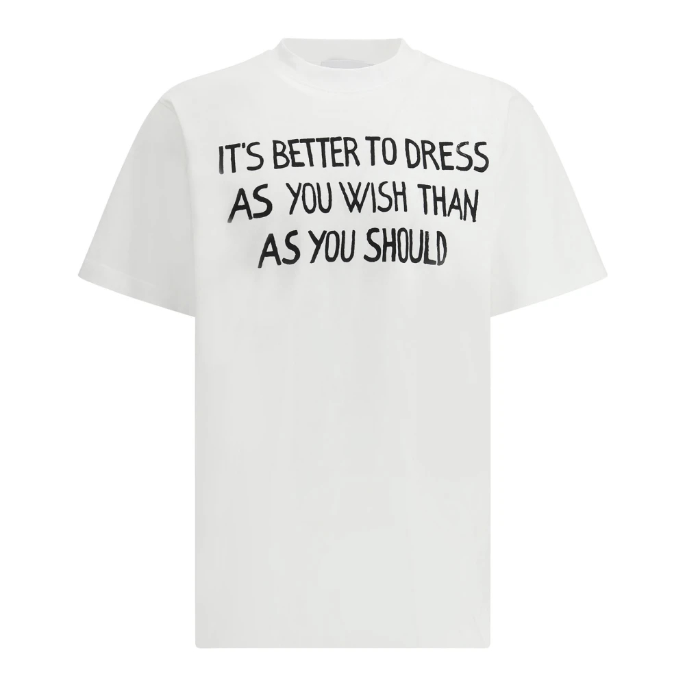 Moschino Men's White T-Shirts Large