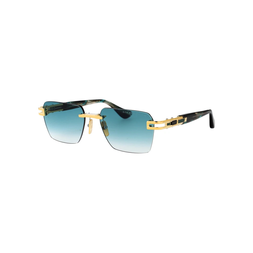 Dita Unisex Yellow Sunglasses Medium