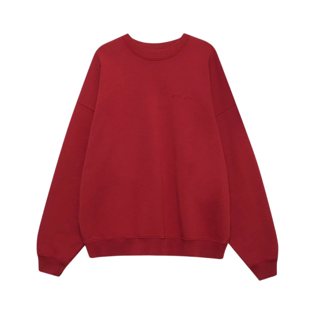Anine Bing Women's Red Sweatshirts Medium