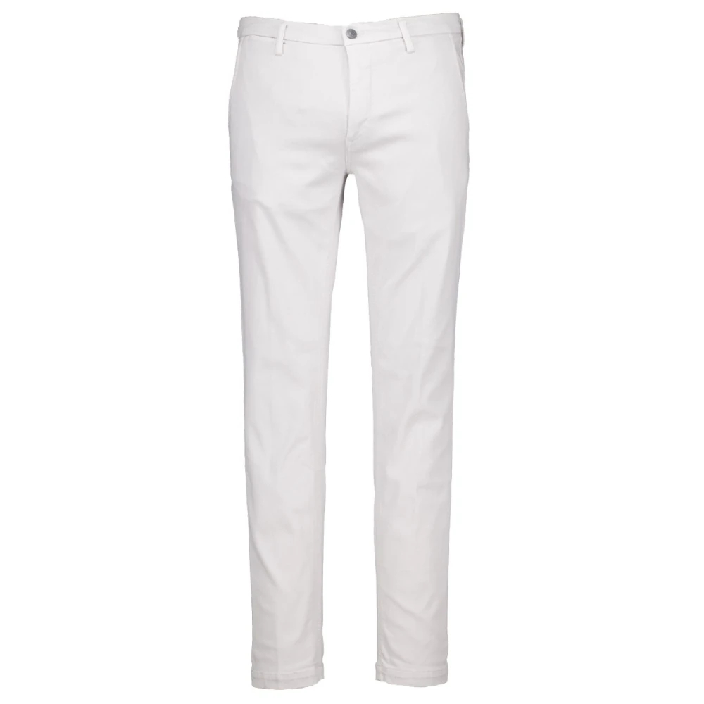 Replay Men's White Straight Trousers W31 L32