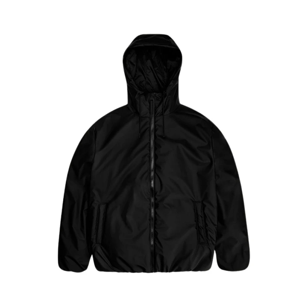 Rains Men's Black Rain Jackets Large
