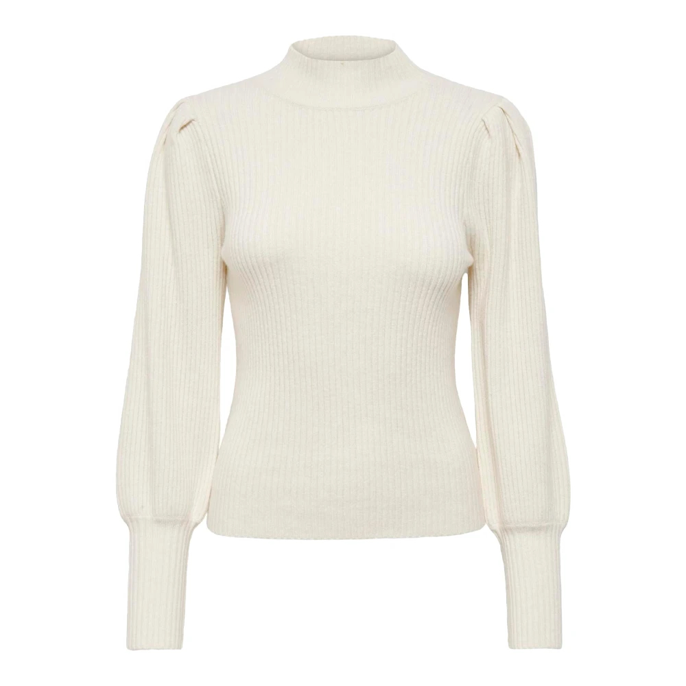 Only Women's Beige Turtlenecks Medium