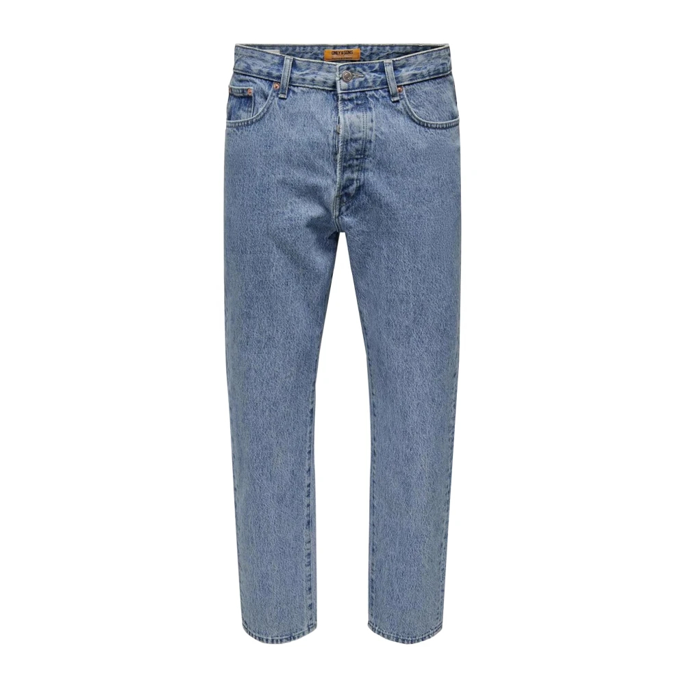 Only & Sons Men's Blue Slim-Fit Jeans W30 L32