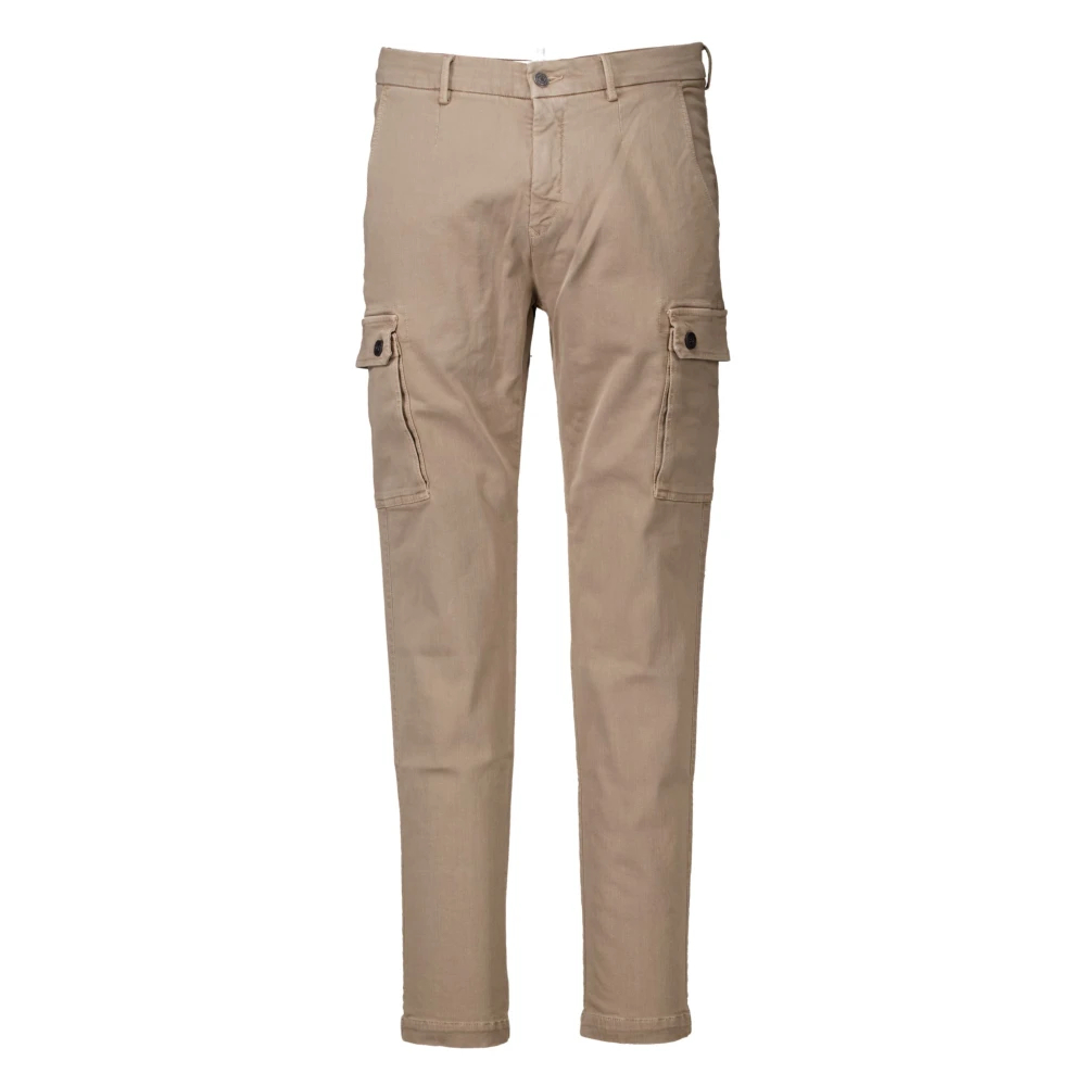 Replay Men's Beige Slim-Fit Trousers W36 L32