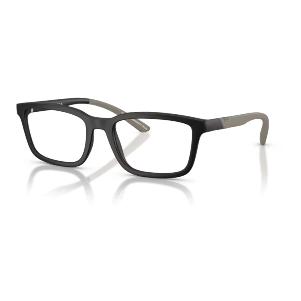 Emporio Armani Unisex Black Glasses Medium