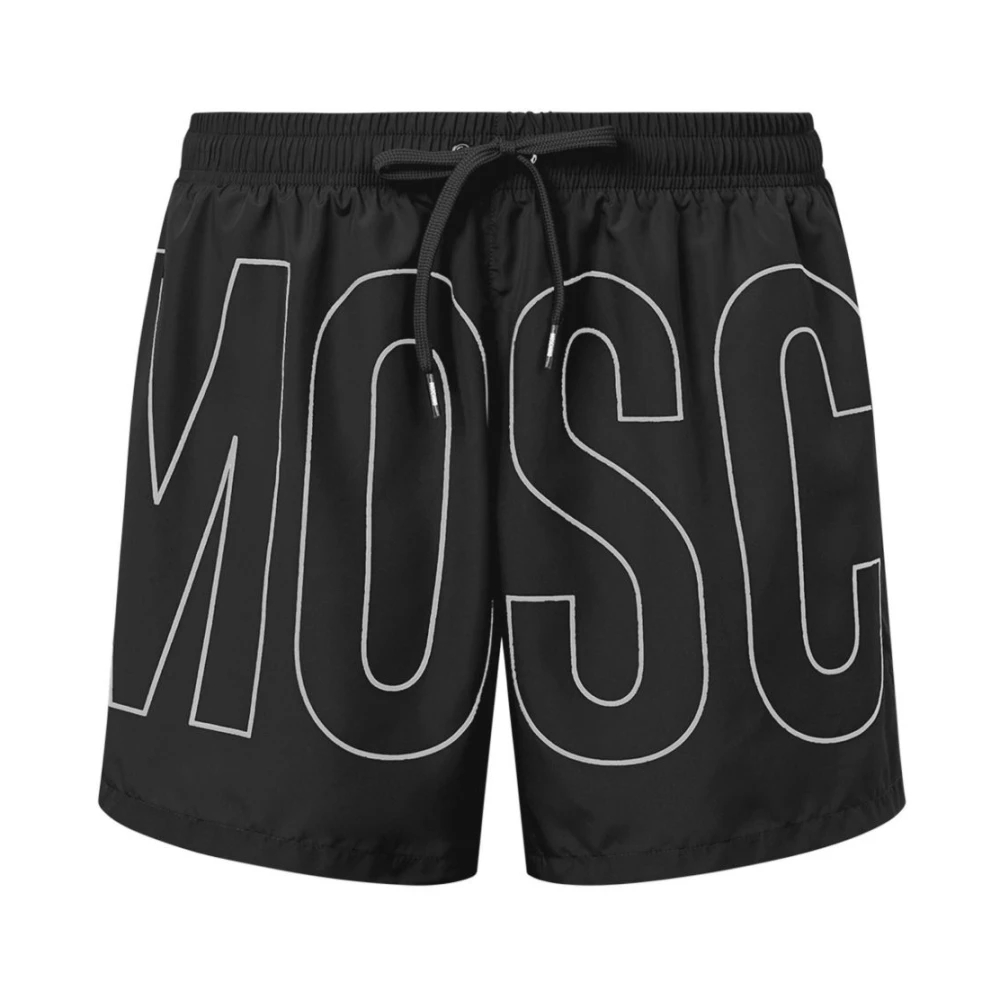 Moschino Men's Black Beachwear Extra Large