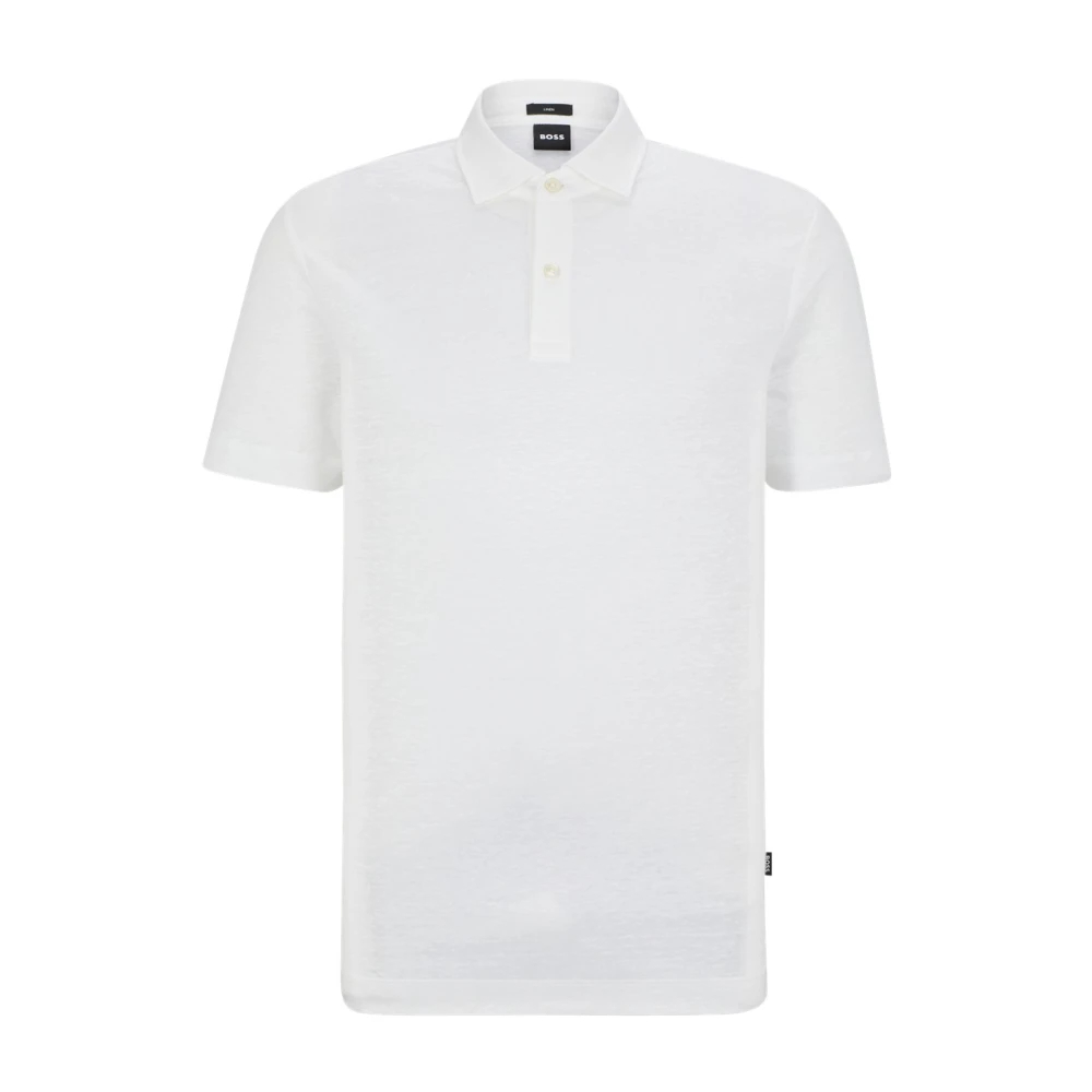 Hugo Boss Men's White Polo Shirts Medium