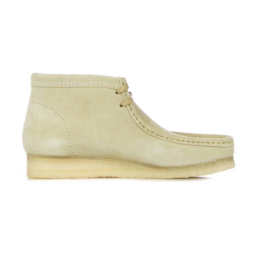 Clarks Men's Beige Lace-Up Boots Size 7 Uk