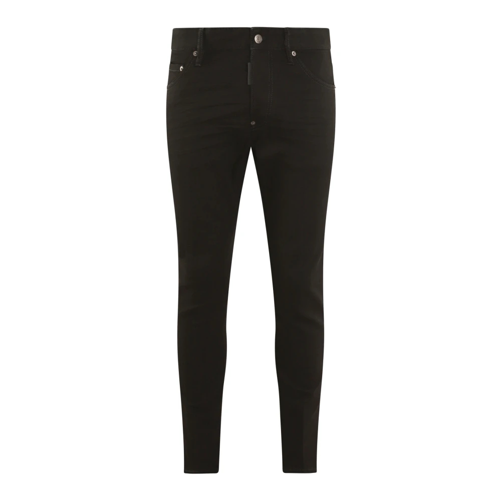 Dsquared2 Men's Black Skinny Trousers Small