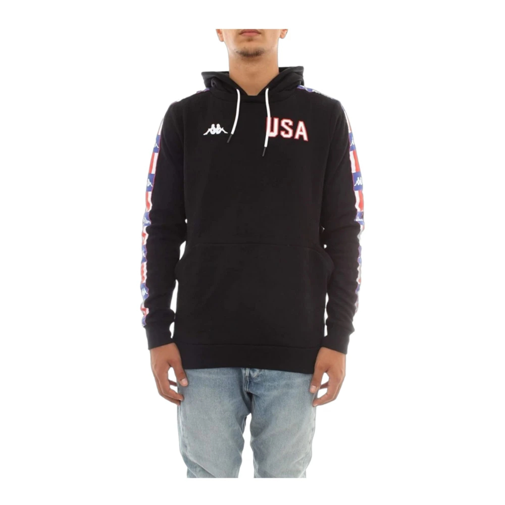 Kappa Men's Black Hoodies Extra Large