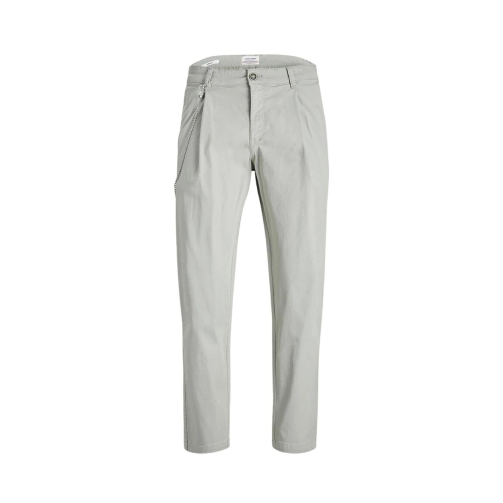 Jack & Jones Men's Gray Chinos W34 L32