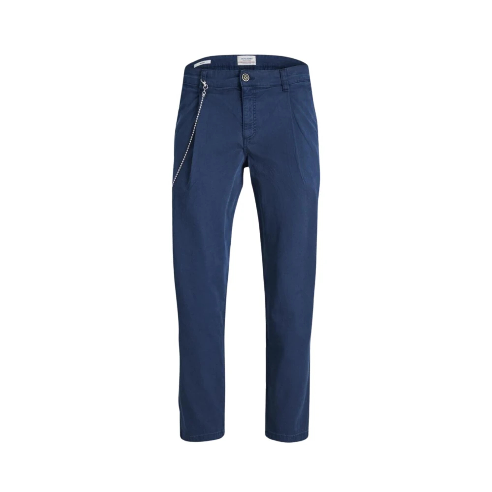 Jack & Jones Men's Blue Chinos W34 L32